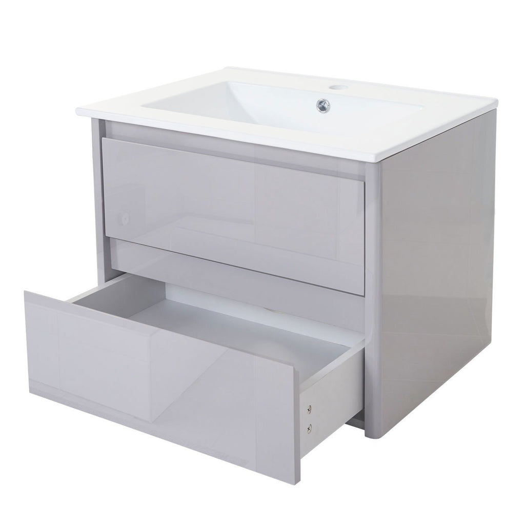 Badezimmer-Set Lissabon - Hochglanz-Optik