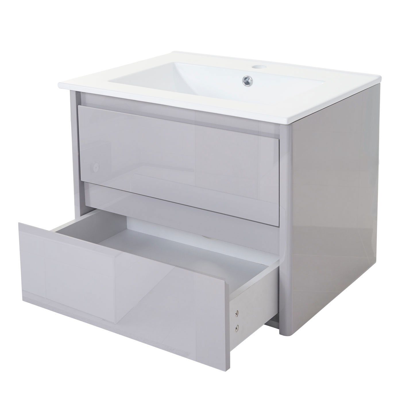 Badezimmer-Set Lissabon - Hochglanz-Optik
