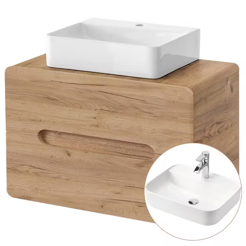 Luxus Badmöbel Set MILANO 4-teilig