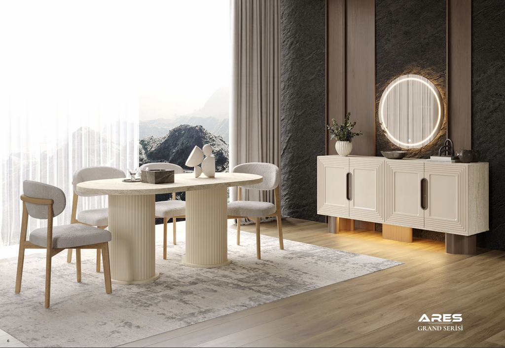 ARES GRAND Esszimmer-Set – Modernes Design & Elegante Details