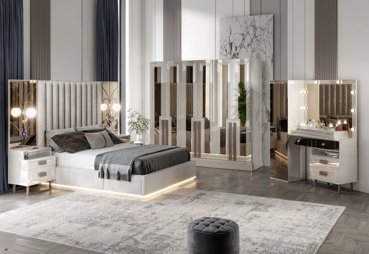 FENDI LUXURY Schlafzimmer Set – Exklusiver Luxus & Zeitlose Eleganz
