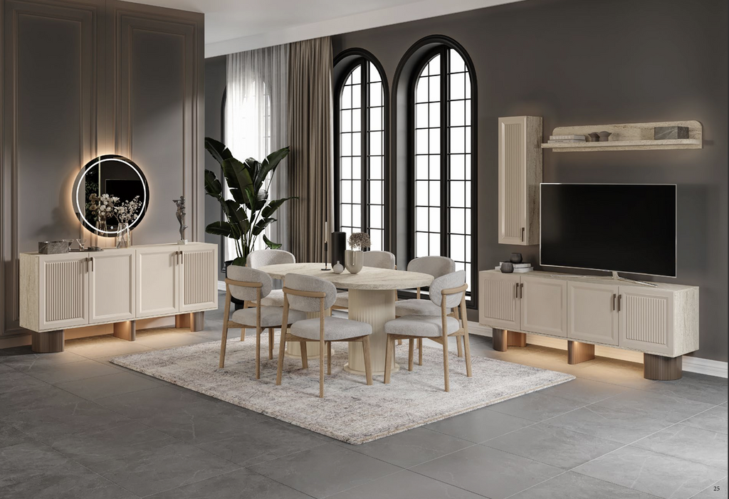 HENNA DELUXE Esszimmer-Set – Modernes Design & Elegante Details