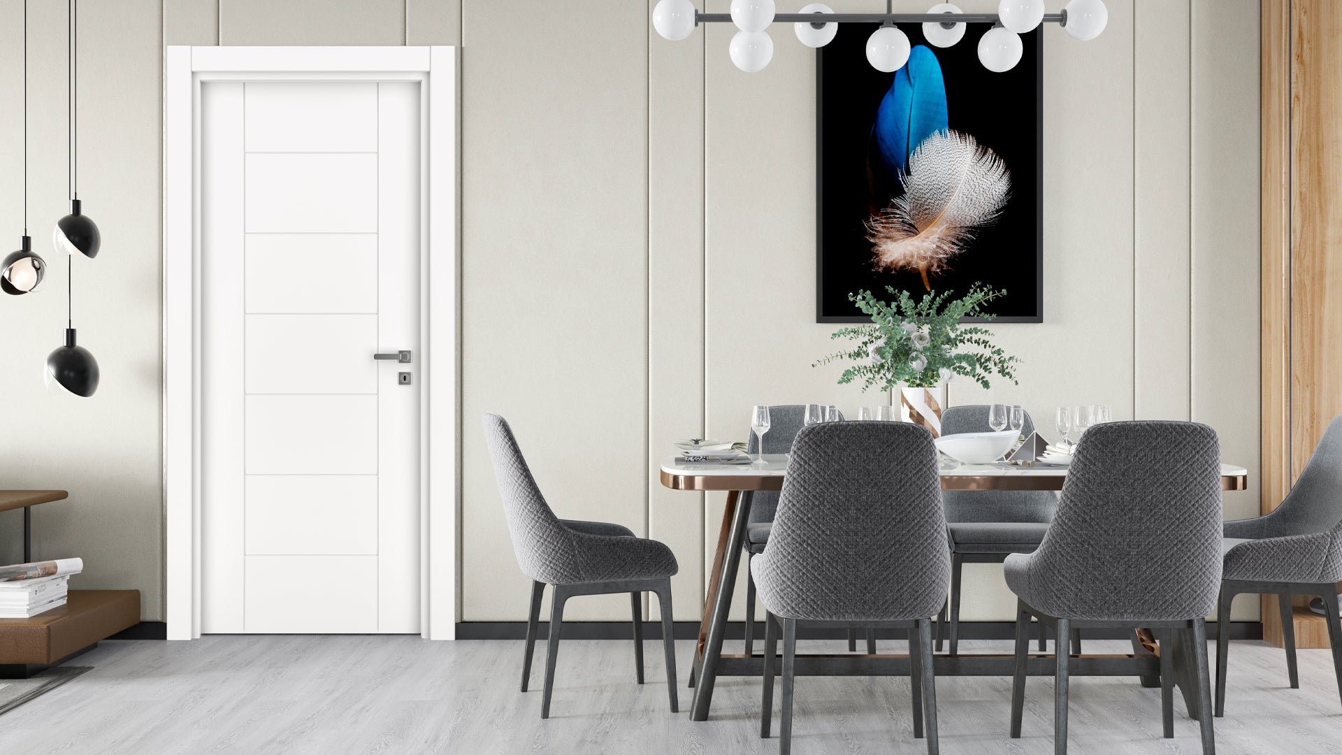 VDA 50 Lake Weiß Innentür