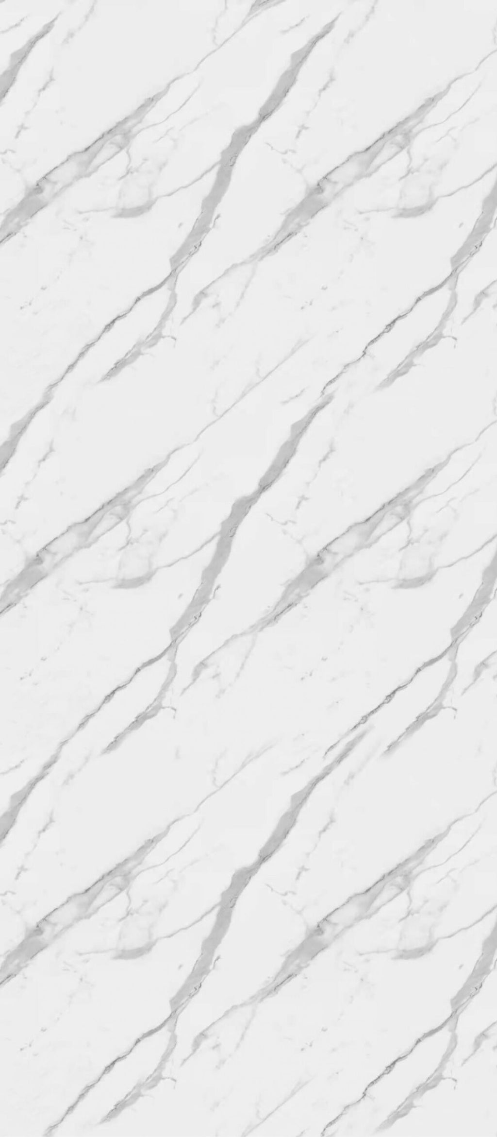 PVC Wandpaneel 122x260 cm Calacatta Weiß Marmoroptik