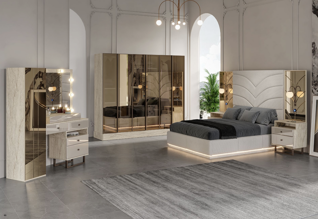 SANTOS LUXURY Schlafzimmer Set – Eleganter Luxus & Moderner Premium Komfort