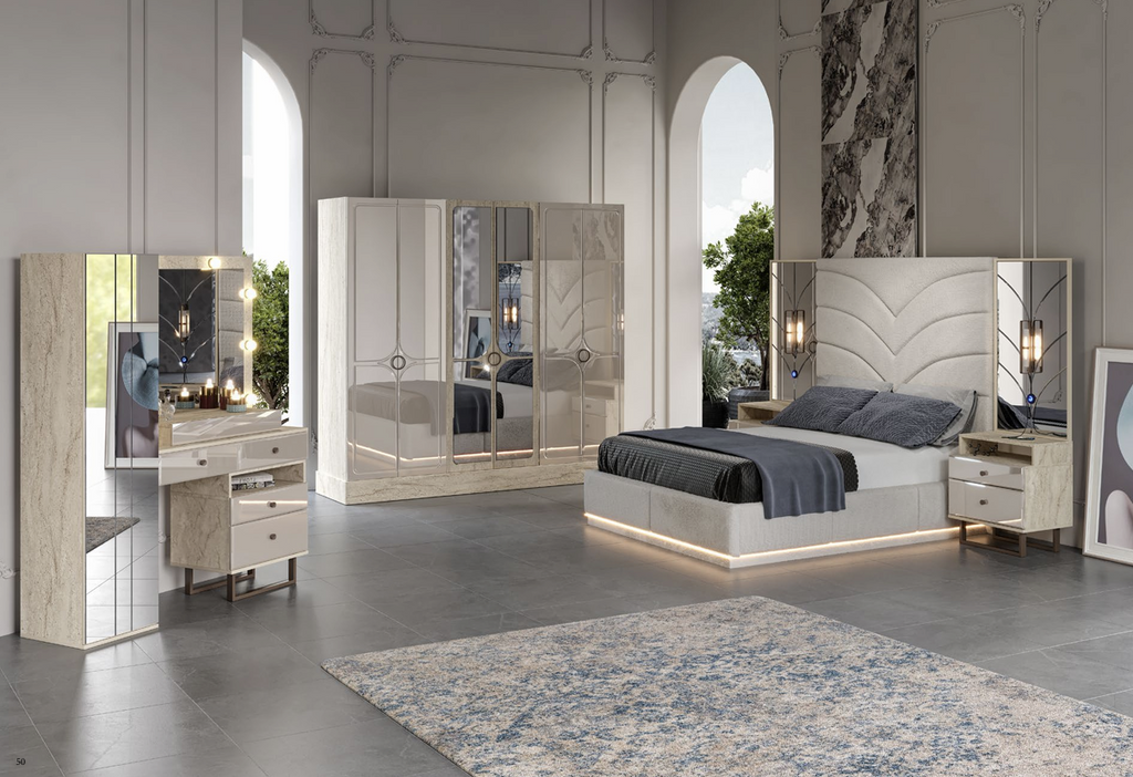 TUDOR LUXURY Schlafzimmer Set – Königlicher Luxus & Zeitlose Eleganz
