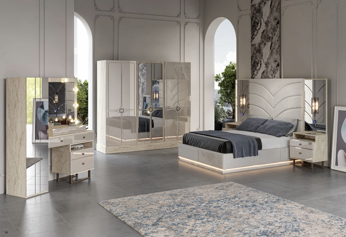 TUDOR LUXURY Schlafzimmer Set – Königlicher Luxus & Zeitlose Eleganz