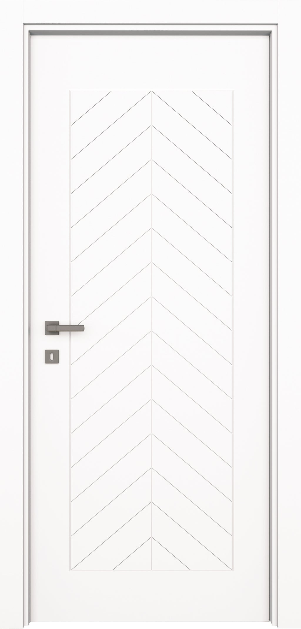 Fishbone Lacquered White Innentür - Variodor