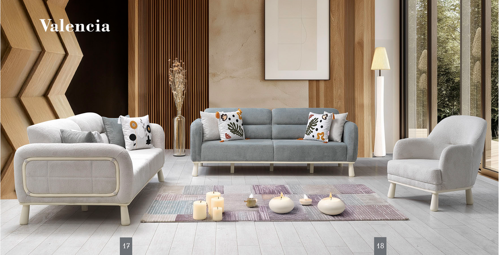 VALENCIA Wohnzimmerset – Modernes Design & Maximaler Komfort
