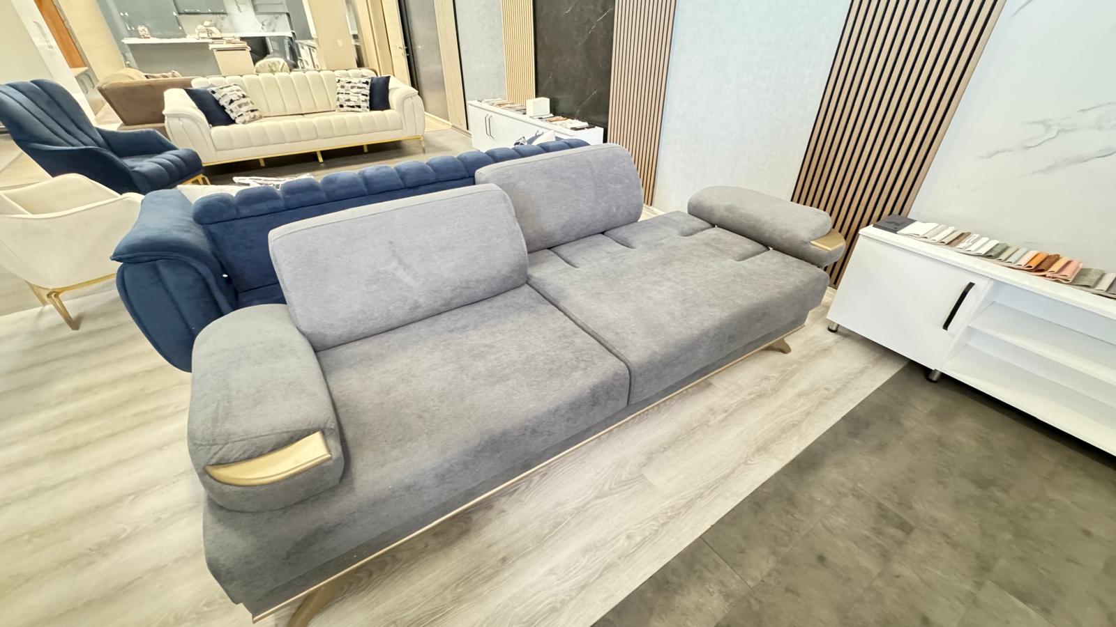 Modernes Schlafsofa NOVISSIMA mit Bettkasten & Stauraum | 230x90 cm