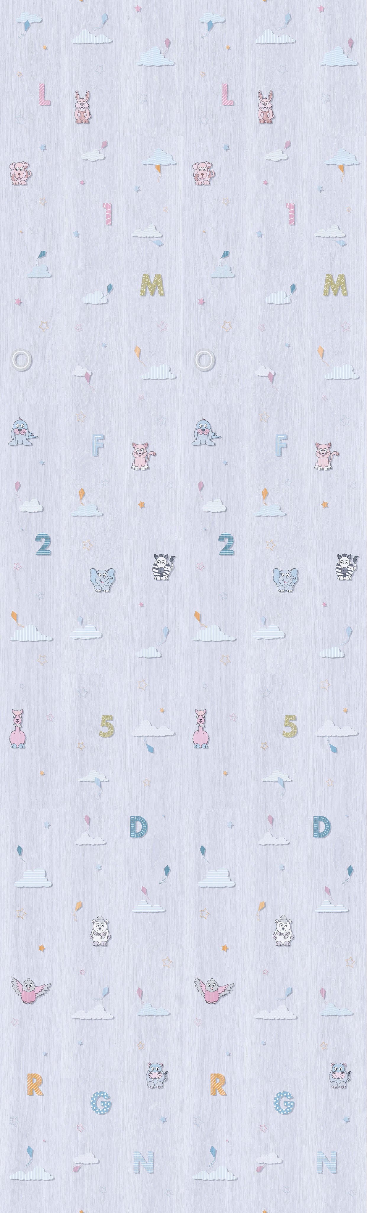 Zoo Laminatboden Set mit Fußleiste und Dämmung