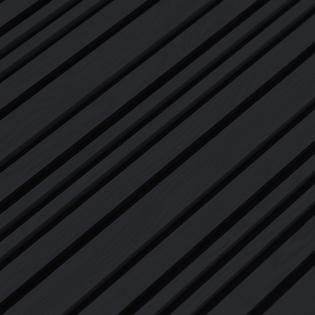 Akustik Paneele 260x60 cm Eiche Schwarz