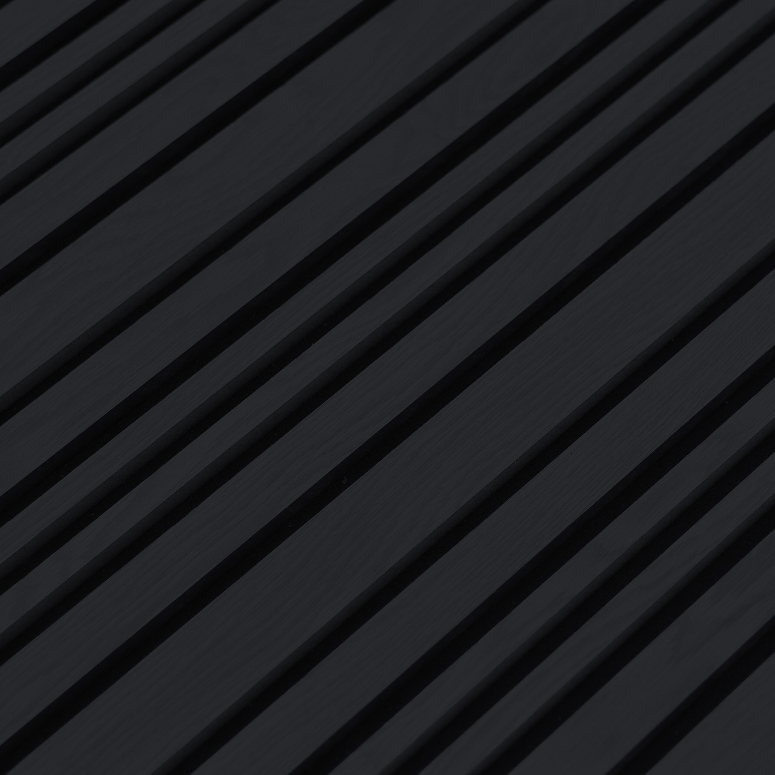 Akustik Paneele 260x60 cm Eiche Schwarz