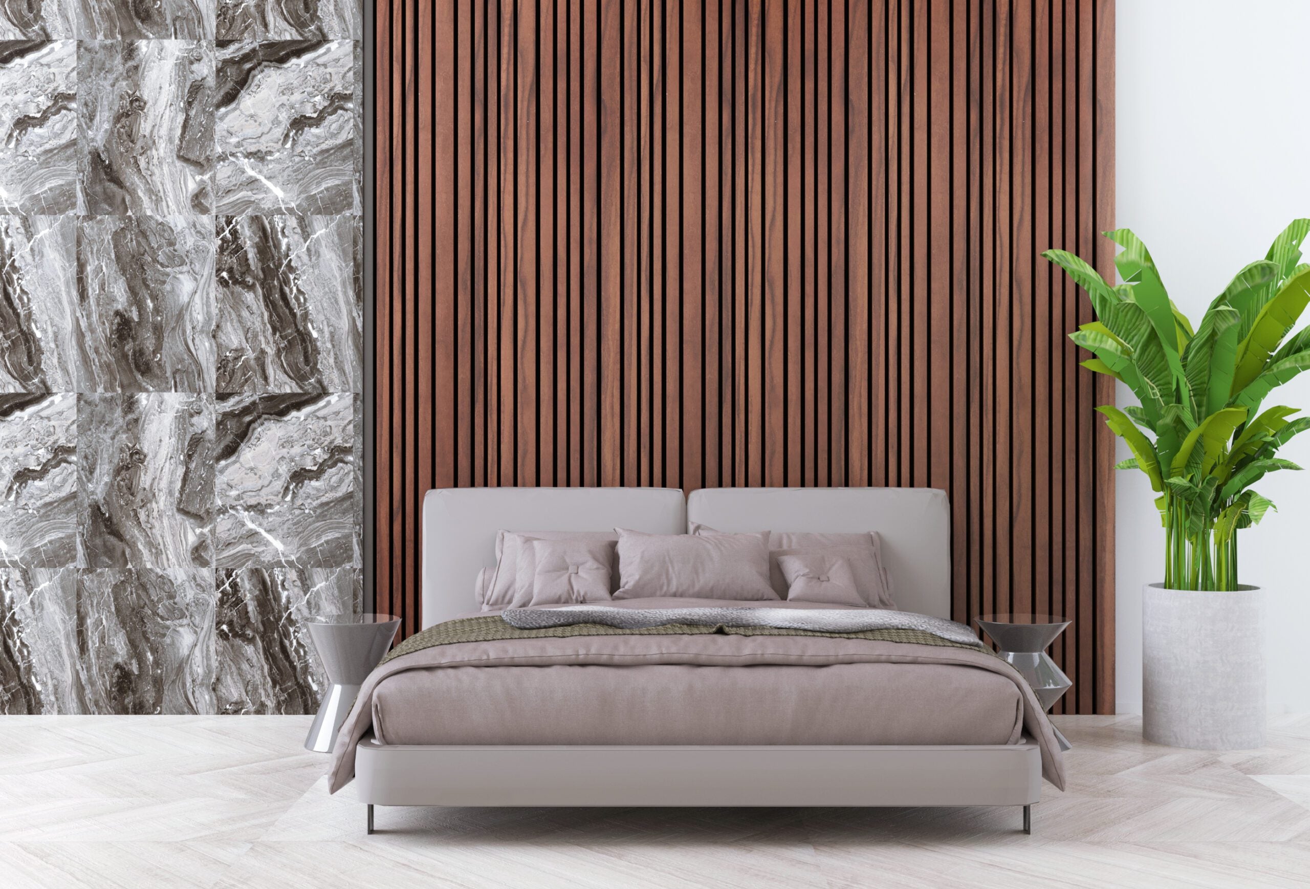 Akustik Paneele 260x60 cm Eiche Walnuss 2025