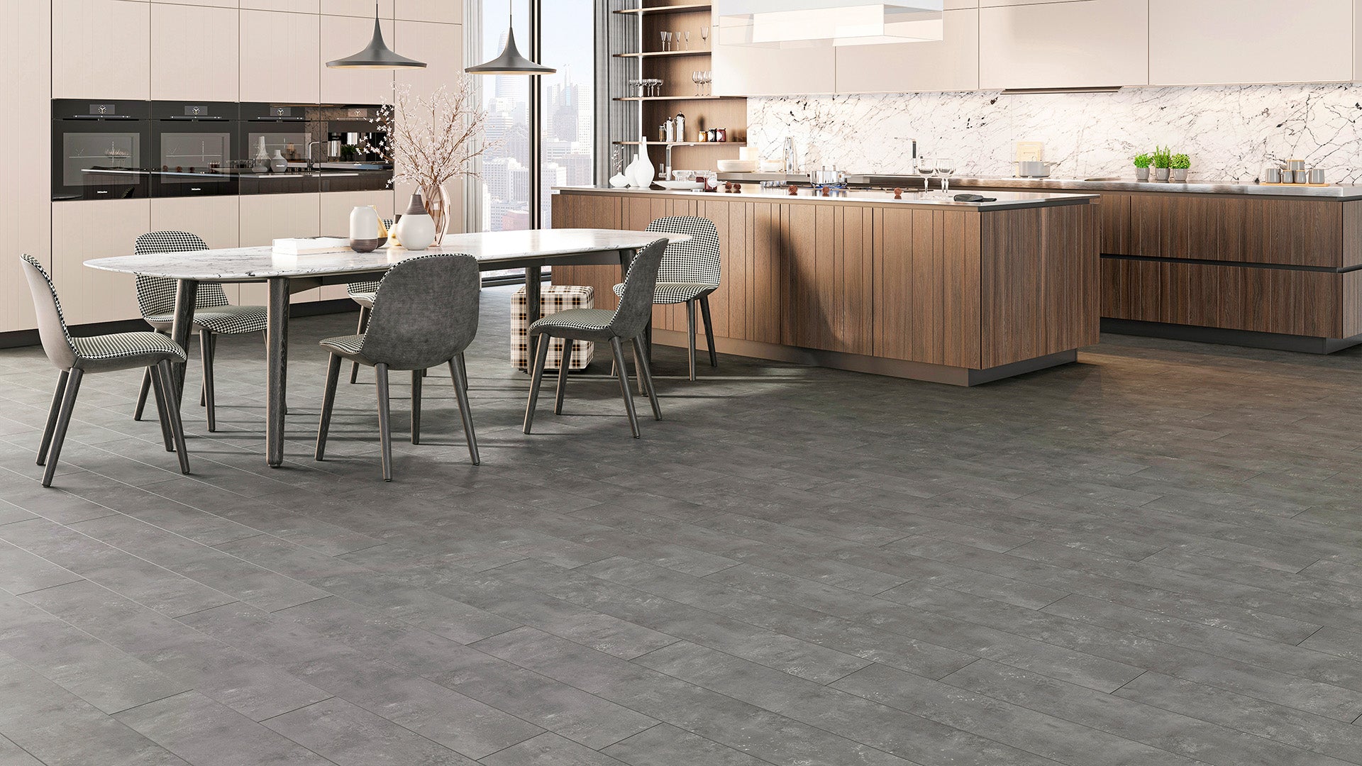 Retro-Steinpflaster Laminatboden “Ab 11,99 € / m²”